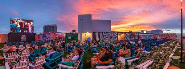 Rooftop Cinema Club South Beach