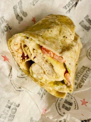 SCRUMPTIOUS - Chicken Caesar Wrap