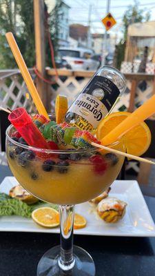 Passion fruit margarita