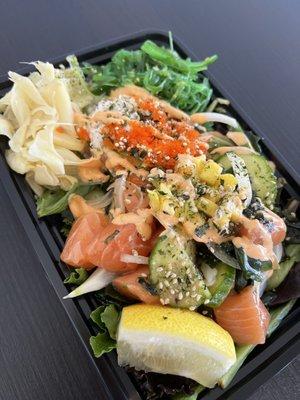 Salmon poke