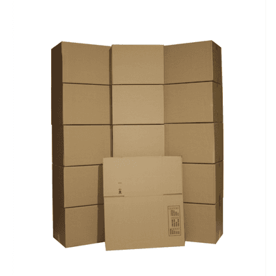 20 small moving boxes