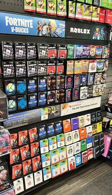 Game Stop 1735 W. Craig Rd. #3 9-4-2022 Gift cards galore!