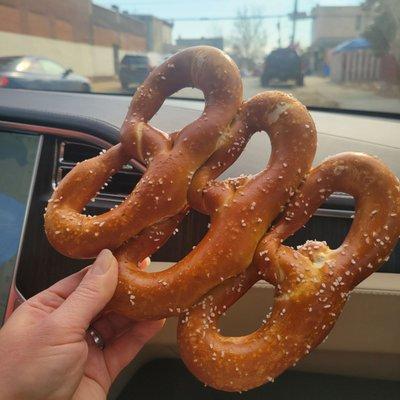 The pretzels