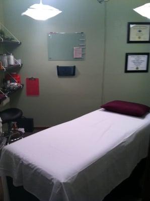 Brittany's treatment room