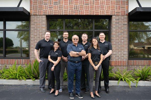 The team of board-certified oral surgeons, board-certified periodontists, and prosthodontist of Coastal Jaw Surgery - Same Day Teeth®.