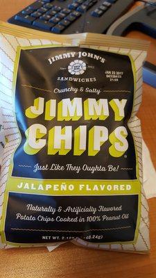 Jalapeño flavor chips