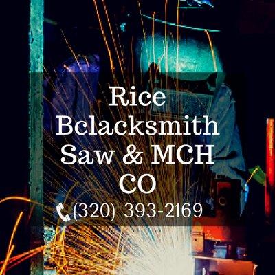 RICE BLACKSMITH SAW & MCH CO