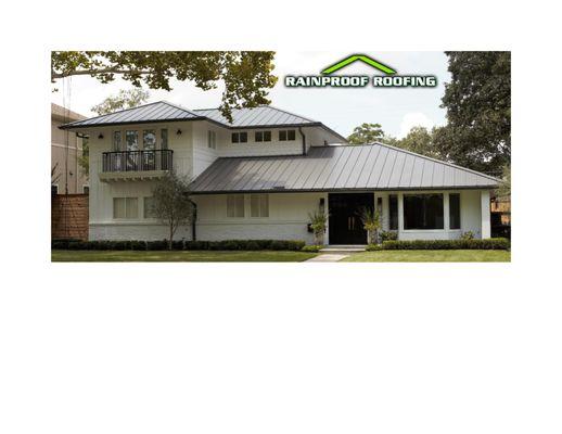 Example of our metal roof work.