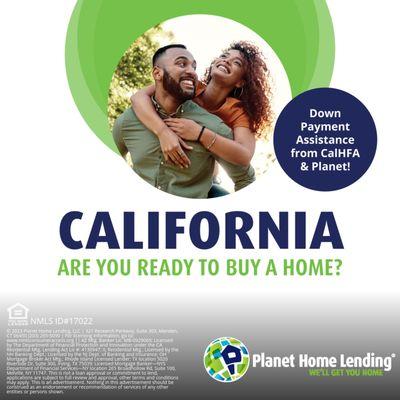 Down payment assistance still available in California!