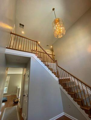 Full foyer paint (ceilings, walls and trim)