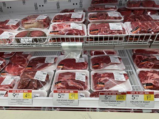 Meat prices are so high these days. I guess it's a good thing that I quit eating meat.