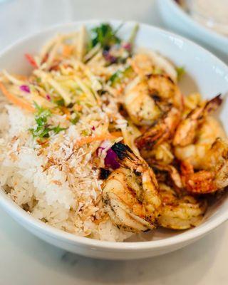 Thai Bowl with Grilled Selva Shrimp