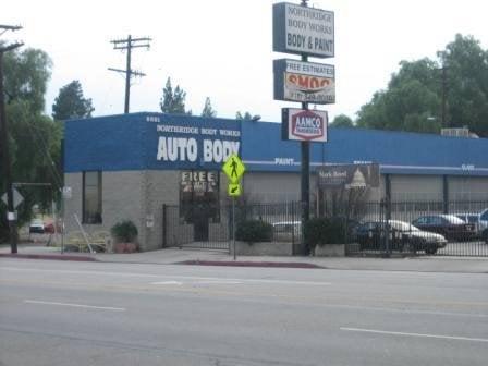 view from Reseda Blvd.