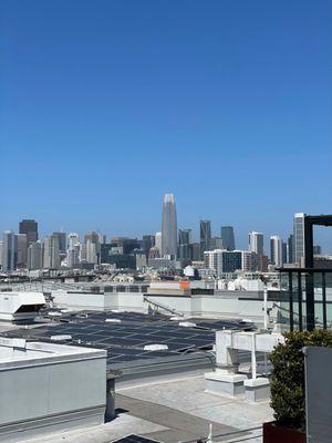 Rooftop view