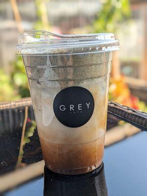 Grey Foam Latte