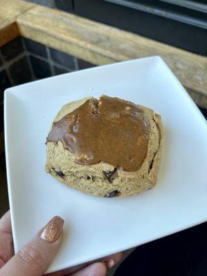 Chocolate chip espresso scone