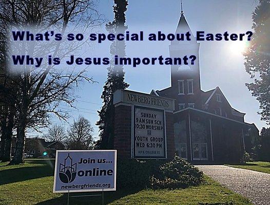 #Easter2020 #NewbergFriendsChurch #Jesusistheanswer