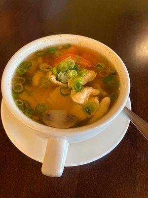 Tom yum soup!  It will knock the sinus out of you