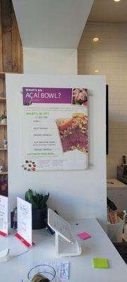 In case anyone don't know what an acai bowl is. Helpful!