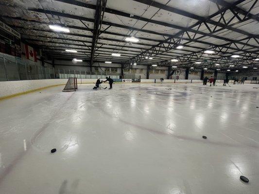 East rink.