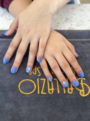 Pretty color with Gel Manicure