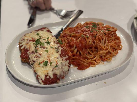 Chicken parm at Tony's on December 27, 2024