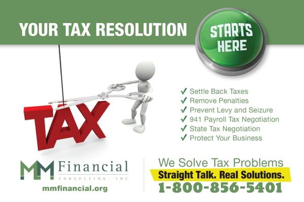 START FOR FREE. Call for a free consultation with a Tax Resolution Expert.