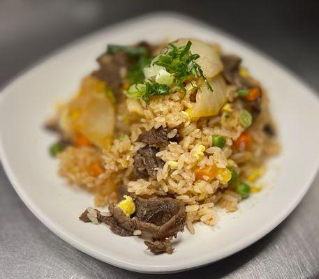 Beef fried rice