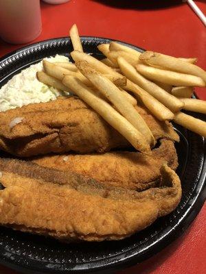 Large Flounder Plate