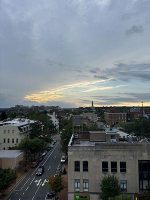 Rooftop view