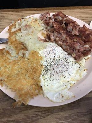 Corn beef hash