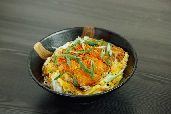 Katsudon, for those pork cutlet and egg lovers- all over rice of course!