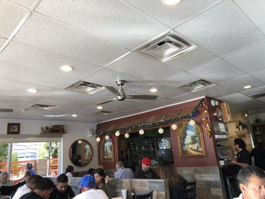 Dining area and bar