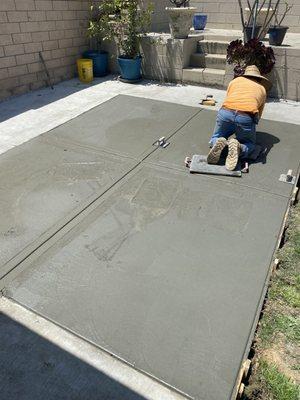 Concrete slab