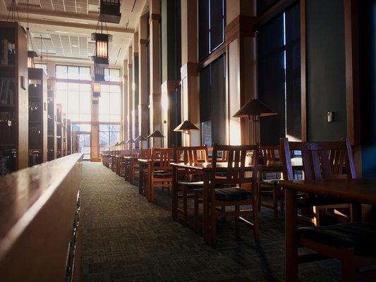 Main Room, Study Tables