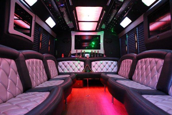 Tiffany Party Bus - Biggest and Most Economical