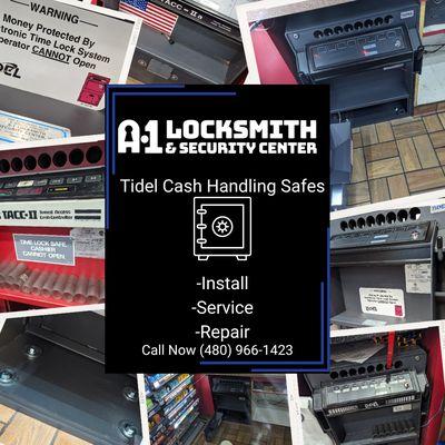 Tidel Safe Services
-New
-Install
-Repair
-Service
-Servicing All of Arizona