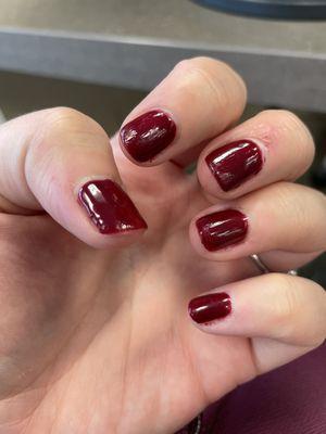 Gel manicure