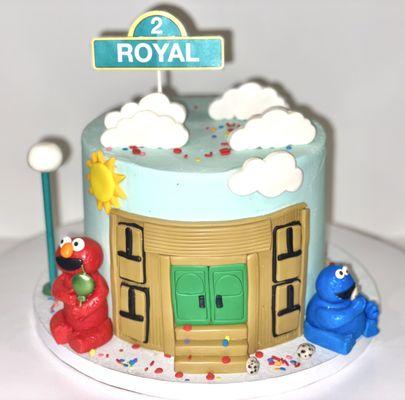 Sesame Street Cake