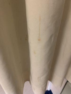 shower curtain stains