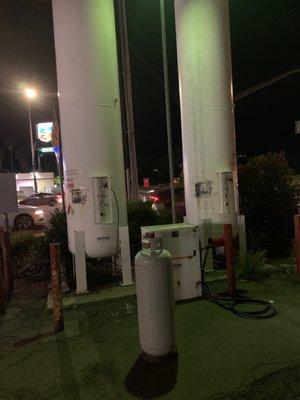 Propane fill station