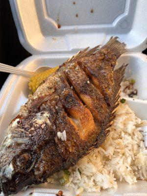 Whole tilapia