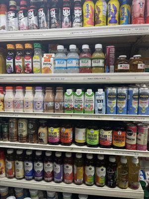 Kombucha selection (GT's, Valley Isle, East Coast CBD kombucha, Health Ade, Remedy)