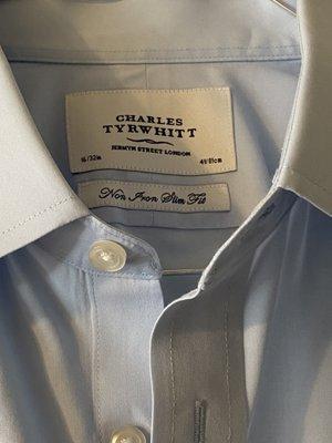 Expensive dress shirt ruined by this dry cleaner