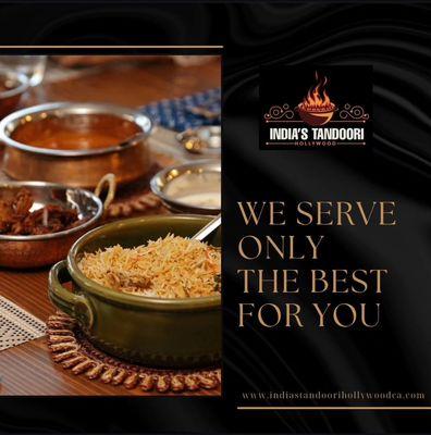 We Serve Only The Best For You.