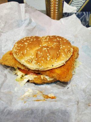 Spicy Fish Sandwich