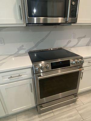 Kitchen counters and backsplash