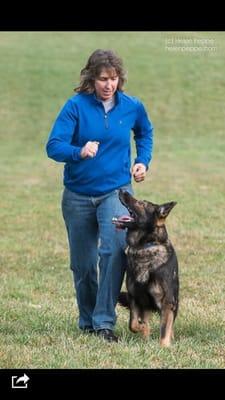 Tux working on focused heeling