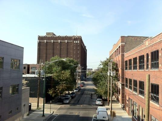 View of the Fulton Cold Storage building