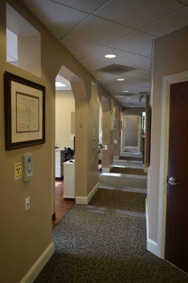 Operaratory Hallway in our State-of-the-Art Dental Practice